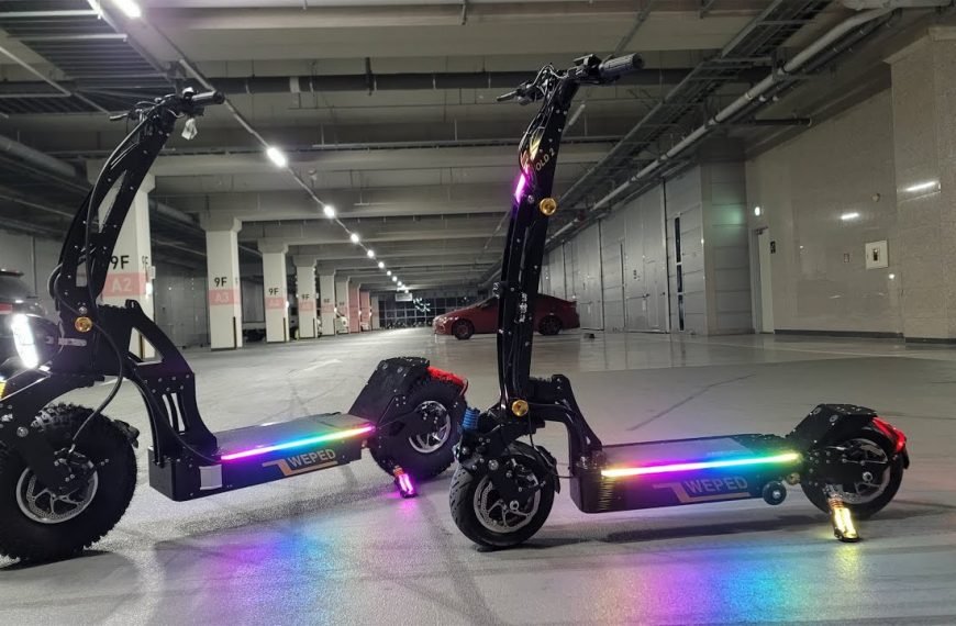 El Scooter eléctrico de dos ruedas Weped Scooter